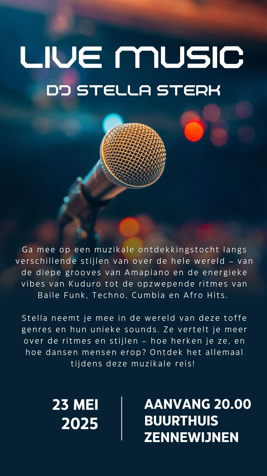 23 Mei – Live Music DJ Stella